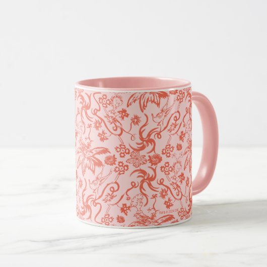 Dr. Seuss | Bloemen Moederdag Patroon Mok (Voorkant rechts)