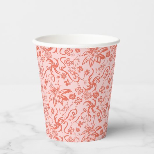 Dr. Seuss | Bloemen Moederdag Patroon Papieren Bekers (Voorkant)