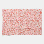 Dr. Seuss | Bloemen Moederdag Patroon Theedoek (Horizontaal)