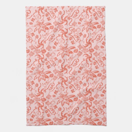 Dr. Seuss | Bloemen Moederdag Patroon Theedoek (Verticaal)