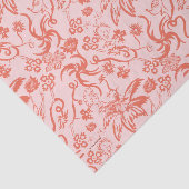 Dr. Seuss | Bloemen Moederdag Patroon Tissuepapier (Detail)