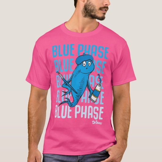 Dr. Seuss Blue Phase T-shirt (Voorkant)