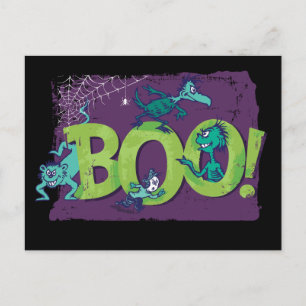Dr. Seuss   BOE! Halloween Graphic Briefkaart