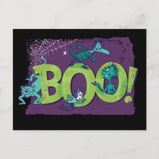 Dr. Seuss | BOE! Halloween Graphic Briefkaart (Voorkant)