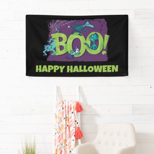 Dr. Seuss | BOE! Halloween Graphic Spandoek (Insitu)
