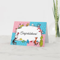 Dr. Seuss Boekpersonages | Pastel Felicitaties