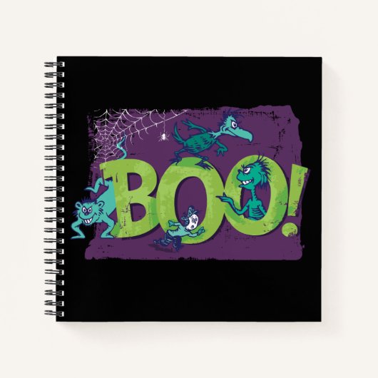 Dr. Seuss | BOO! Halloween Grafiek Notitieboek (Voorkant)