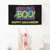 Dr. Seuss | BOO! Halloween Grafiek Spandoek (Insitu)