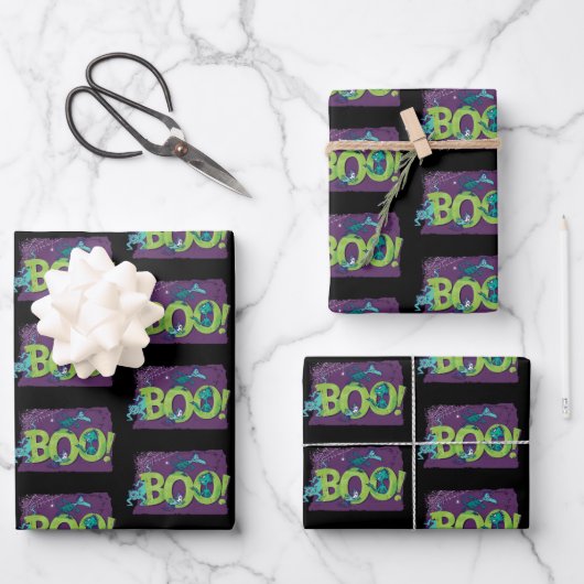 Dr. Seuss | BOO! Halloween Grafisch Inpakpapier Vel (Voorkant)