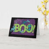 Dr. Seuss | BOO! Halloween Grafisch Kaart (Gele Bloem)