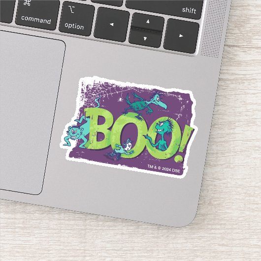 Dr. Seuss | BOO! Halloween Grafisch Sticker (Detail)