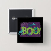 Dr. Seuss | BOO! Halloween Grafisch Vierkante Button 5,1 Cm (Voorkant /achterkant)