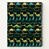 Dr. Seuss | "Bump Jump" Halloween Patroon Notitieboek (Achterkant)