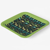 Dr. Seuss | "Bump Jump" Halloween Patroon Papieren Bordje (Gebogen)