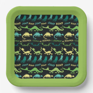 Dr. Seuss   "Bump Jump" Halloween Patroon Papieren Bordje