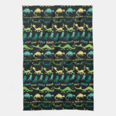 Dr. Seuss | "Bump Jump" Halloween Patroon Theedoek (Verticaal)