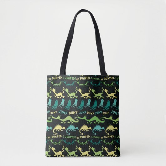 Dr. Seuss | "Bump Jump" Halloween Patroon Tote Bag (Voorkant)