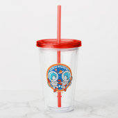 Dr. Seuss | Cadet Een Cadet Twee Ruimteverkenner Acryl Drinkbeker (Voorkant)