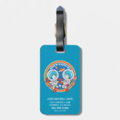 Dr. Seuss | Cadet Een Cadet Twee Ruimteverkenner Bagagelabel (Achterkant verticaal)