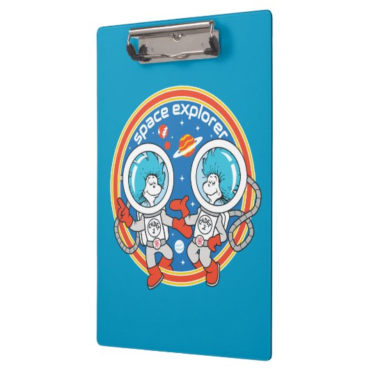 Dr. Seuss | Cadet Een Cadet Twee Ruimteverkenner Klembord (Links)