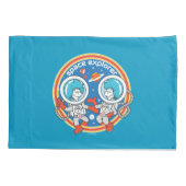 Dr. Seuss | Cadet Een Cadet Twee Ruimteverkenner Kussensloop (Achterkant)