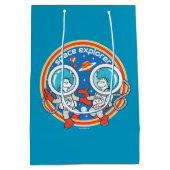 Dr. Seuss | Cadet Een Cadet Twee Ruimteverkenner Medium Cadeauzakje (Achterkant)
