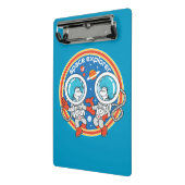 Dr. Seuss | Cadet Een Cadet Twee Ruimteverkenner Mini Klembord (Angled2)