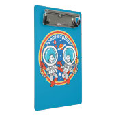 Dr. Seuss | Cadet Een Cadet Twee Ruimteverkenner Mini Klembord (Schuin)