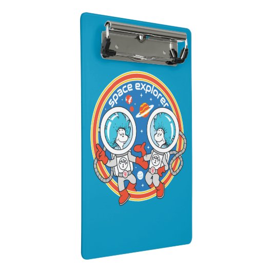 Dr. Seuss | Cadet Een Cadet Twee Ruimteverkenner Mini Klembord (Schuin)
