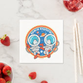 Dr. Seuss | Cadet Een Cadet Twee Ruimteverkenner Servet (Insitu)