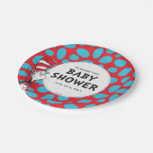 Dr. Seuss Cat in het Pet Baby shower Papieren Bordje (Gekanteld)