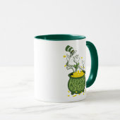 Dr. Seuss | Cat in het Pet - Happy St. Cat's! Mok (Voorkant rechts)