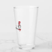 Dr. Seuss | Cat in het Pet Icon Aangepaste naam Glas (Links)
