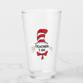 Dr. Seuss | Cat in het Pet - Teacher I am Glas (Voorkant)