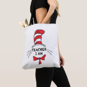 Dr. Seuss | Cat in het Pet - Teacher I am Tote Bag (Dichtbij)