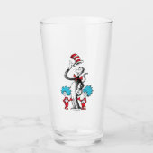 Dr. Seuss | Cat in het Pet, Thing One & Thing Two Glas (Voorkant)