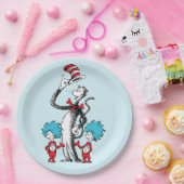 Dr. Seuss | Cat in het Pet, Thing One & Thing Two Papieren Bordje (Feest)