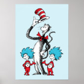 Dr. Seuss | Cat in het Pet, Thing One & Thing Two Poster (Voorkant)
