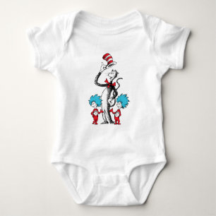 Dr. Seuss   Cat in het Pet, Thing One & Thing Two Romper