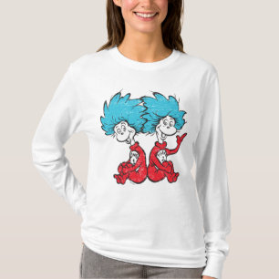 Dr. Seuss   Cat in het Pet Thing One & Thing Two T-shirt
