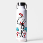 Dr. Seuss | Cat in het Pet, Thing One & Thing Two Waterfles (Voorkant)