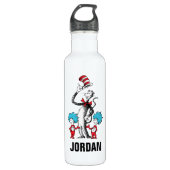 Dr. Seuss | Cat in het Pet, Thing One & Thing Two Waterfles (Voorkant)