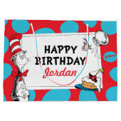 Dr. Seuss Cat in het Pet Verjaardag Groot Cadeauzakje (Achterkant)