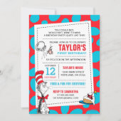 Dr. Seuss Cat in het Pet Verjaardag Voeg een foto  Kaart (Voorkant)