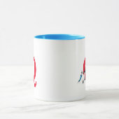 Dr. Seuss Cat in the Hat Paraplu Wandelen Monogram Mok (Midden)
