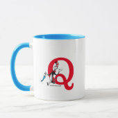 Dr. Seuss Cat in the Hat Paraplu Wandelen Monogram Mok (Links)