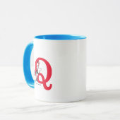 Dr. Seuss Cat in the Hat Paraplu Wandelen Monogram Mok (Voorkant links)