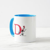 Dr. Seuss Cat in the Hat Paraplu Wandeling Monogra Mok (Voorkant links)