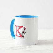 Dr. Seuss Cat in the Hat Paraplu Wandeling Monogra Mok (Voorkant links)