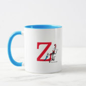 Dr. Seuss Cat in the Hat Paraplu Wandeling Monogra Mok (Links)